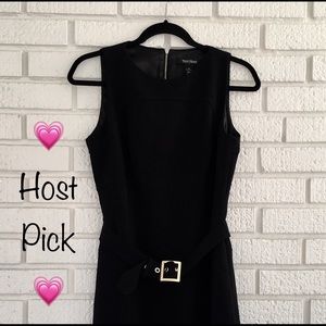 White House Black Market 8 Dress Black Sleeveless